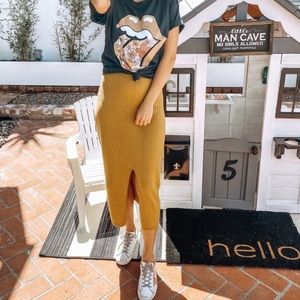 Free People Skyline Midi Skirt